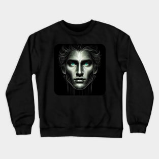 Artistic Face Lineart #8 Crewneck Sweatshirt